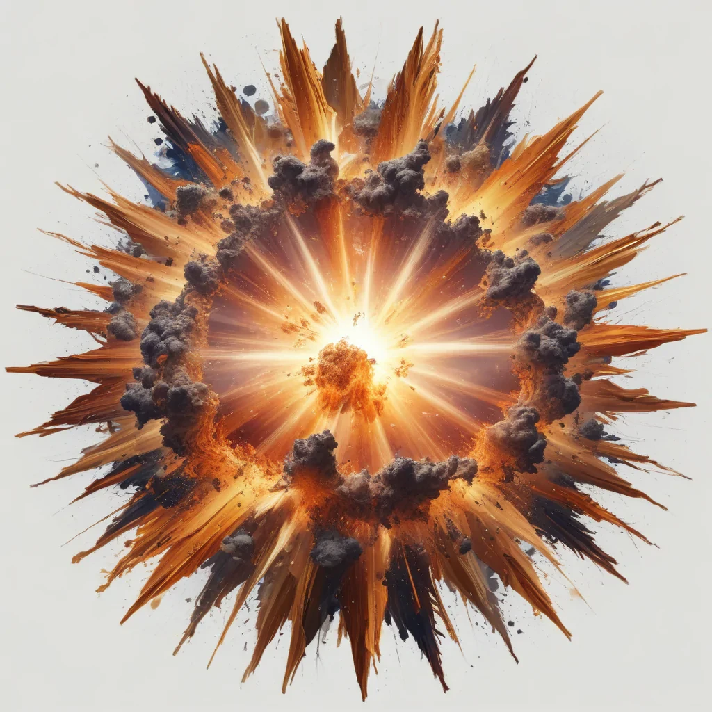 explosion transparent png