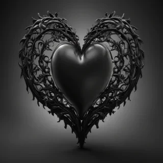 black hearts png