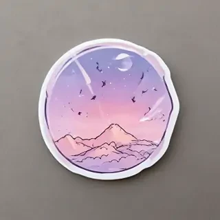 transparent aesthetic stickers