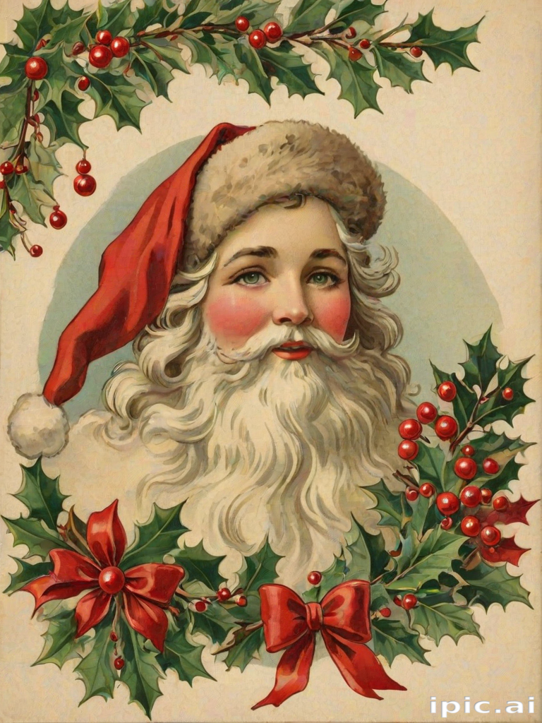 free printable vintage christmas pictures