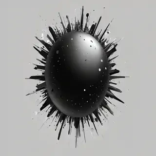 black sparkles png