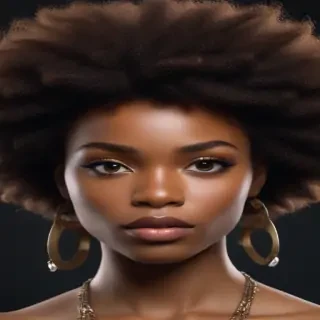 afro png
