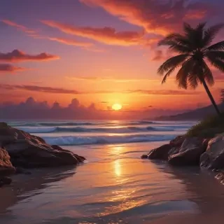 sunset aesthetic wallpaper