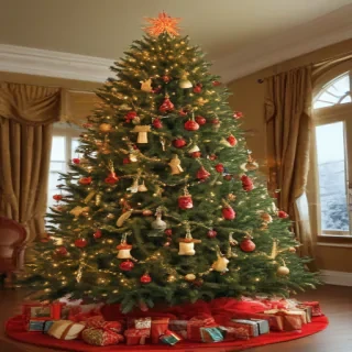 christmas tree wallpaper