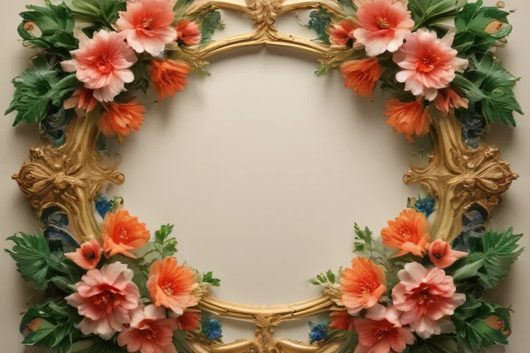 floral frame