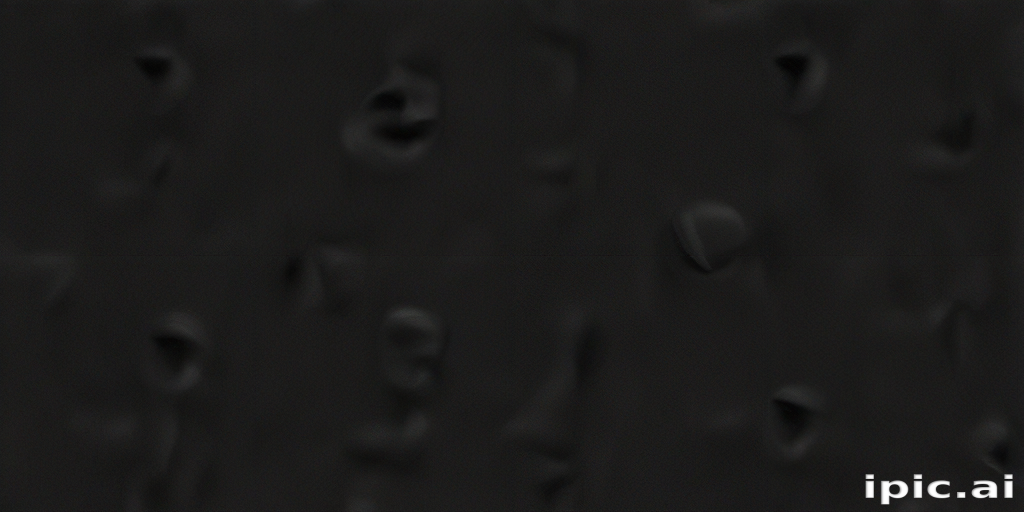 Abstract Black Texture with Subtle Variations and Dimensional Depth Effects