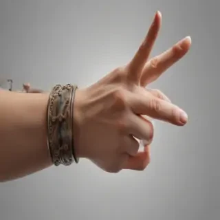 finger pointing png