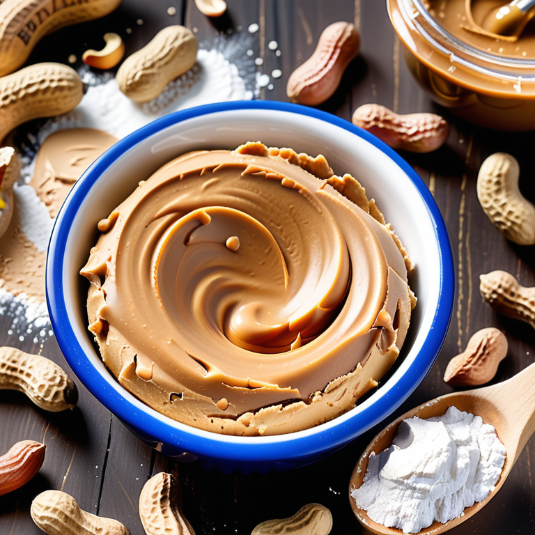 peanut butter and baking soda