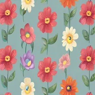 cartoon flowers png