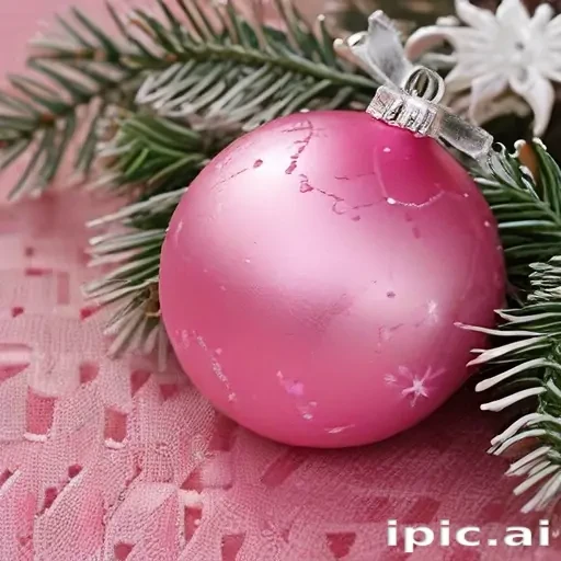 pink christmas desktop wallpaper