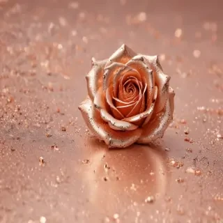 sparkly rose gold background