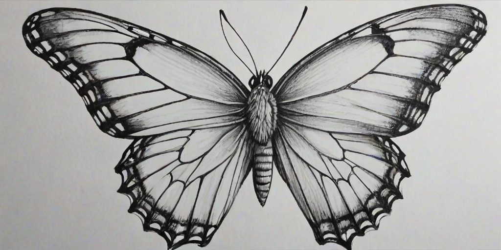 buterfly drawings
