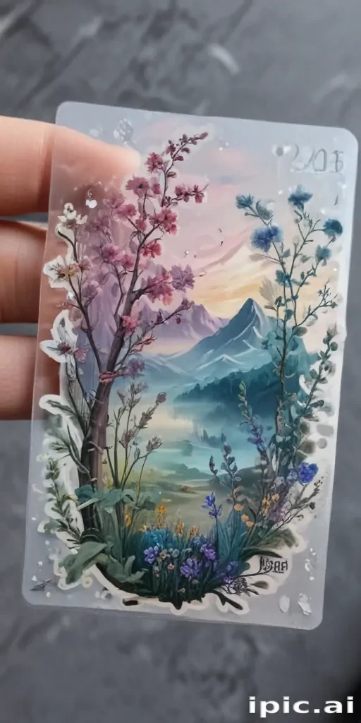 transparent aesthetic stickers
