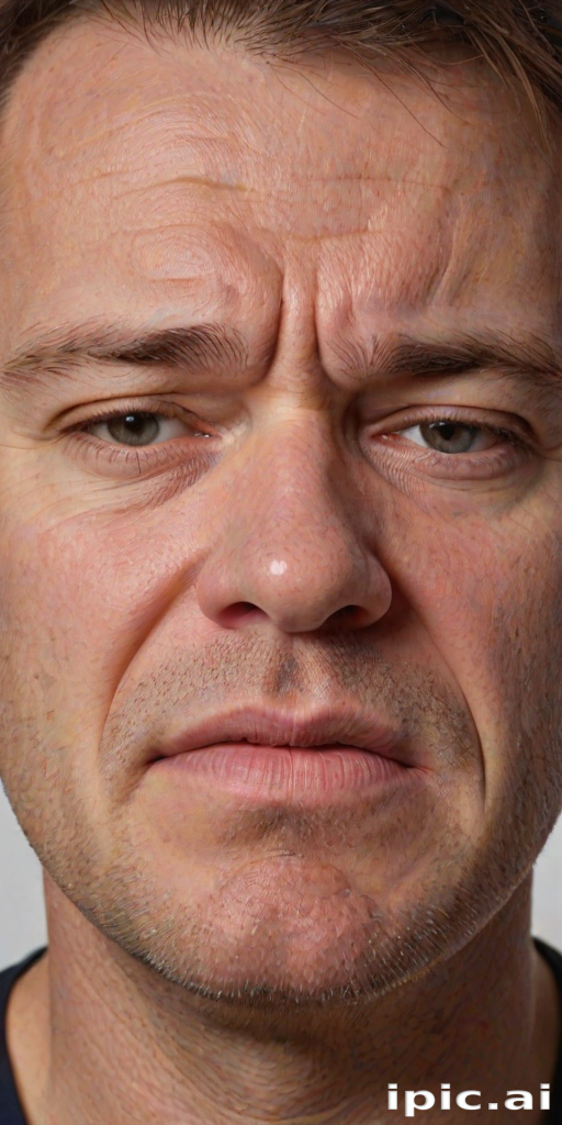 frustrated face