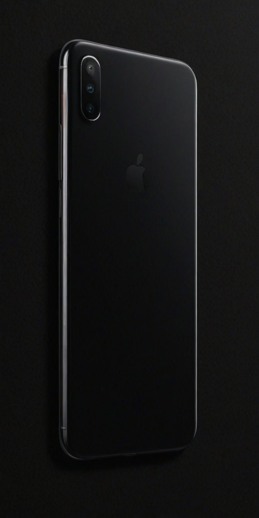 black background phone