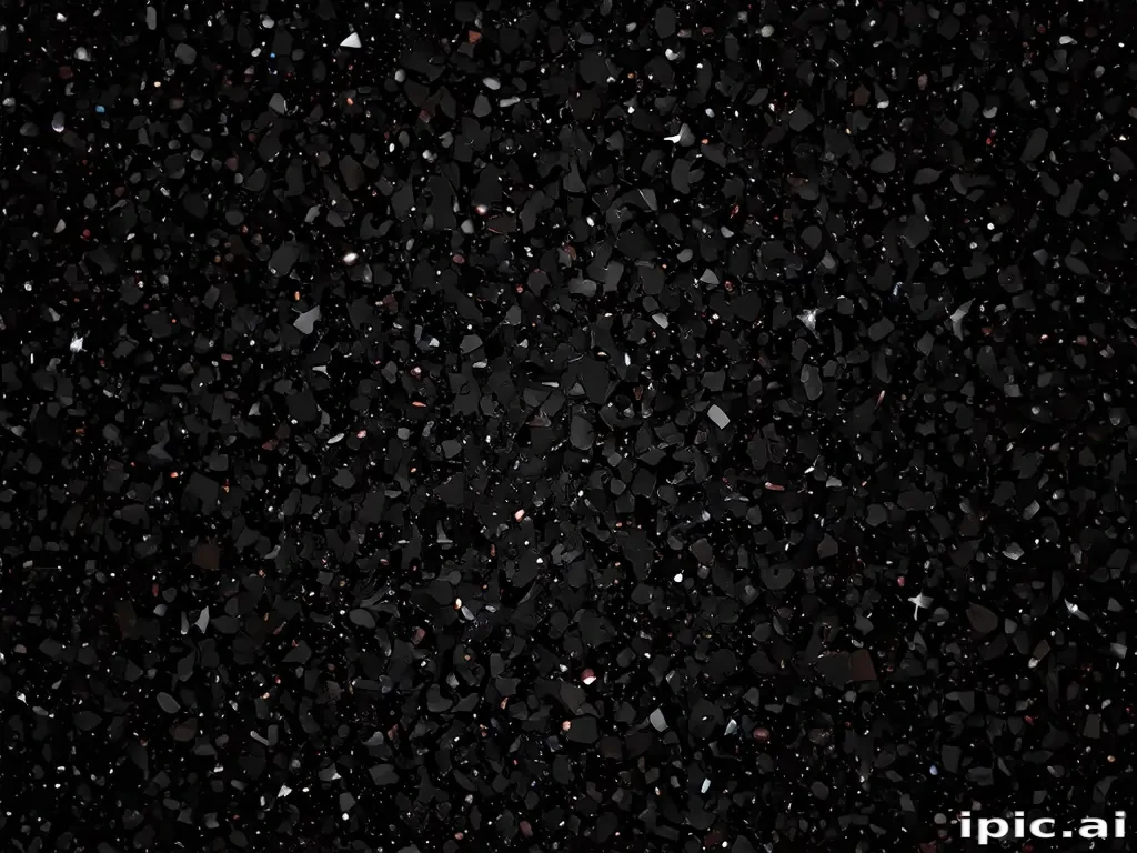 black sparkles background