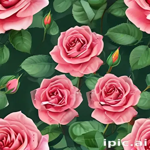 rose border