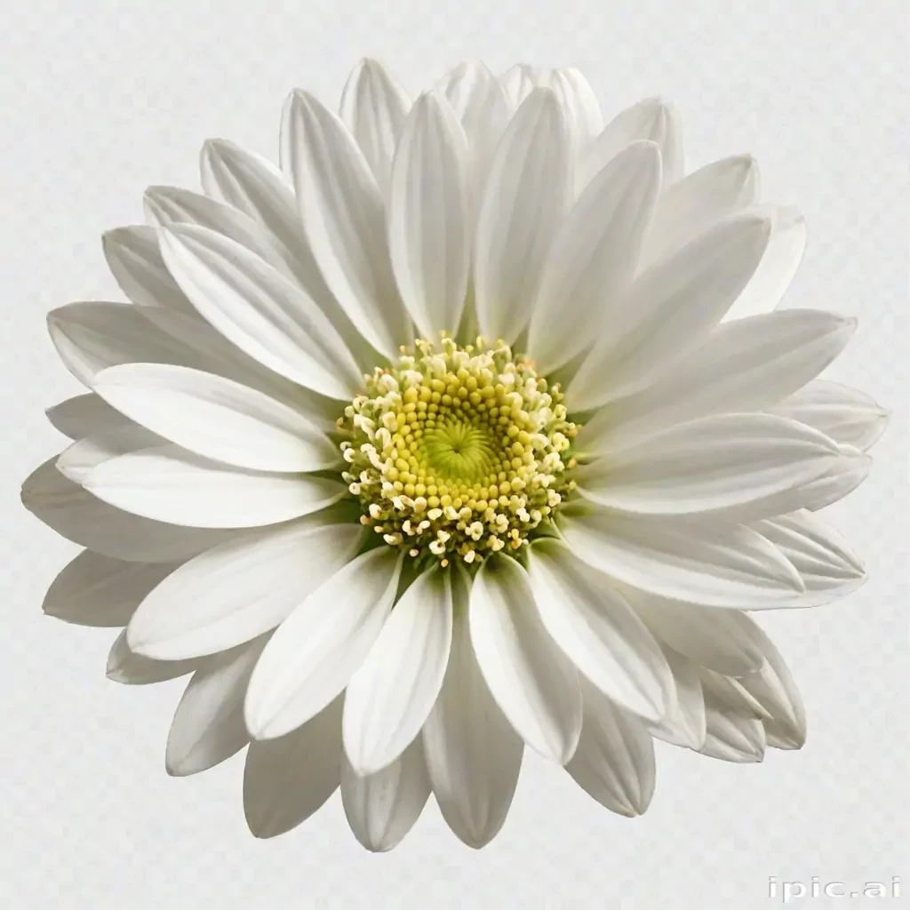 white flower transparent