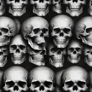 skull background