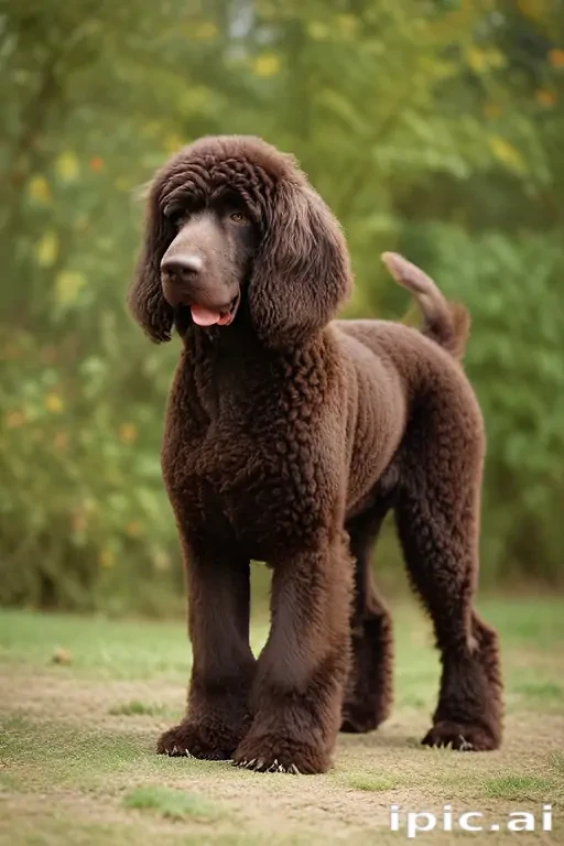 irish water spaniel