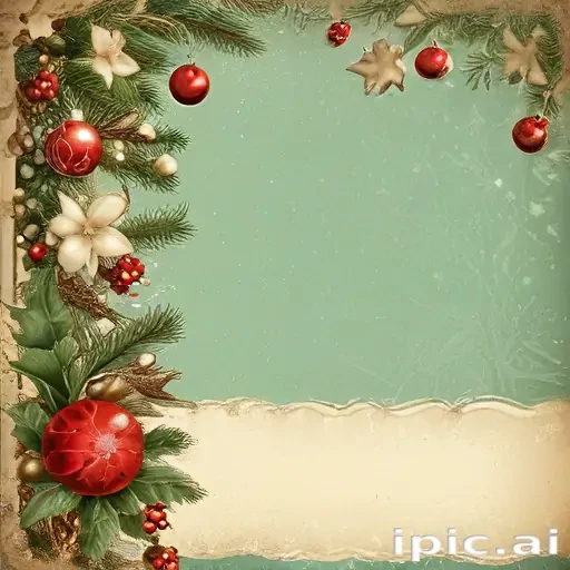 vintage christmas background