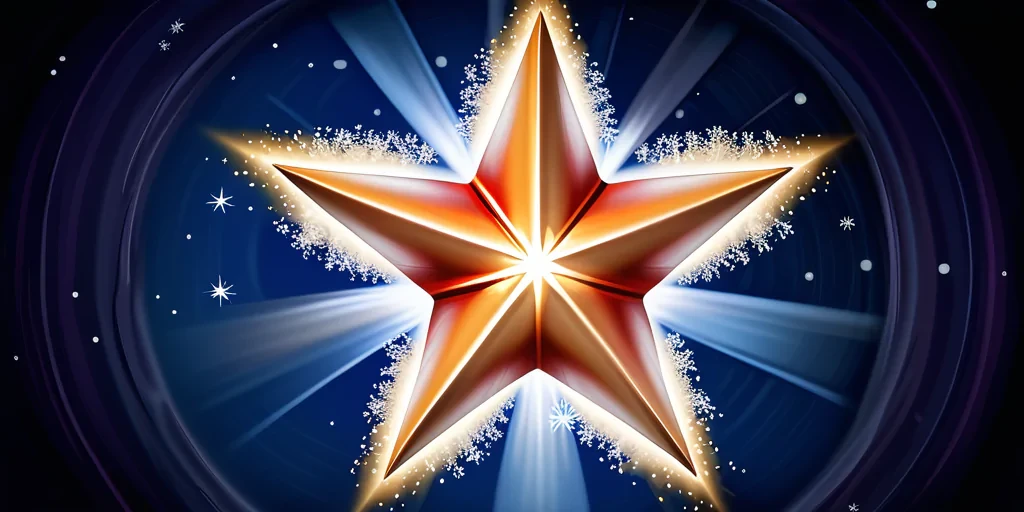 christmas star image