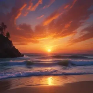sunset aesthetic wallpaper