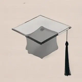 transparent graduation cap