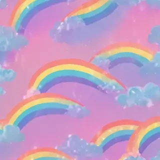 aesthetic rainbow wallpaper