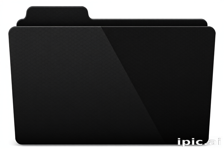 black folder png