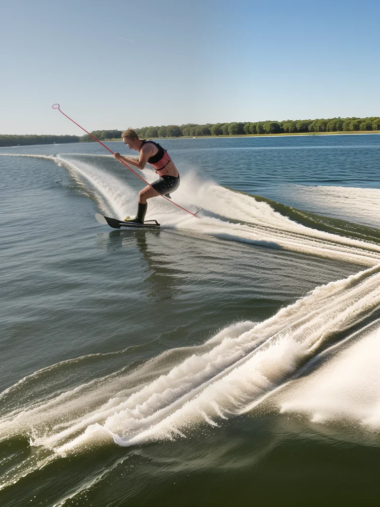 water skiing