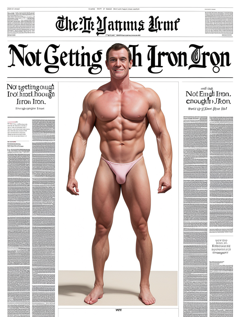 not getting enough iron nyt