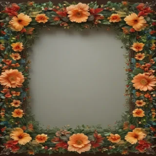 floral frame