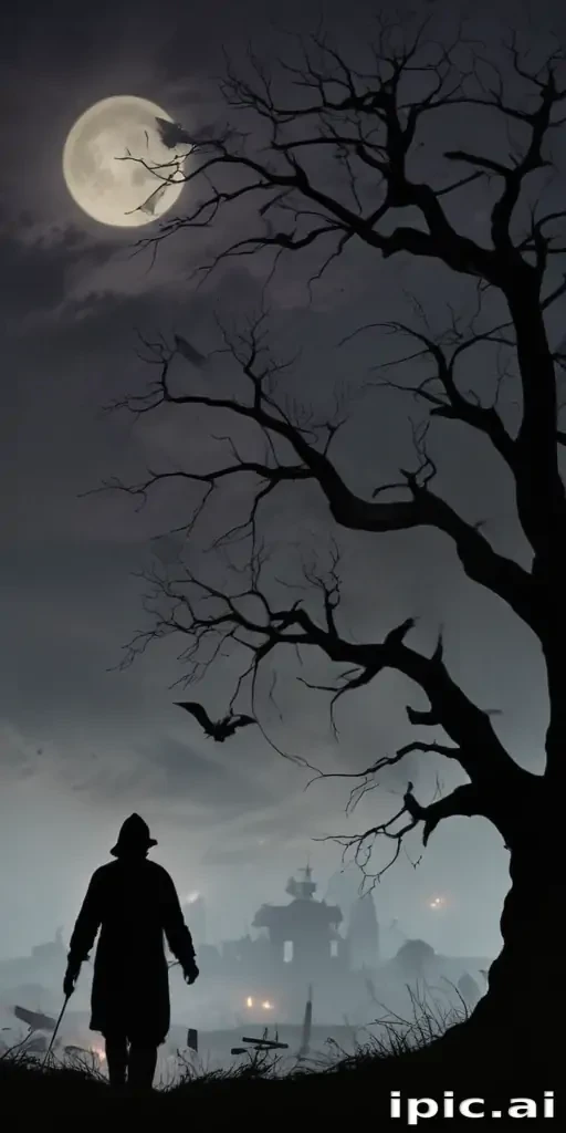 halloween silhouette