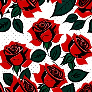 wallpaper with red roses