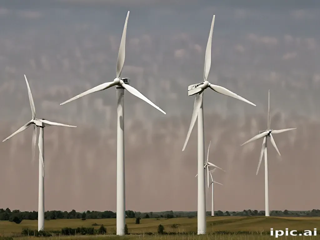 wind turbine png