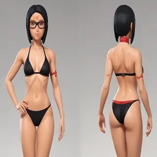 sarada bikini