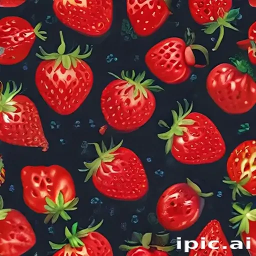 strawberry wallpaper iphone