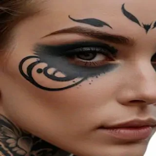 face tattoo png