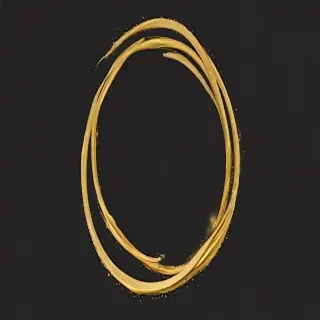 gold circle png