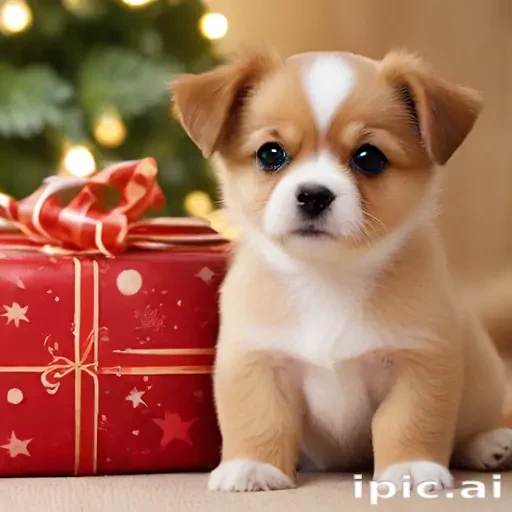 cute christmas dog wallpaper