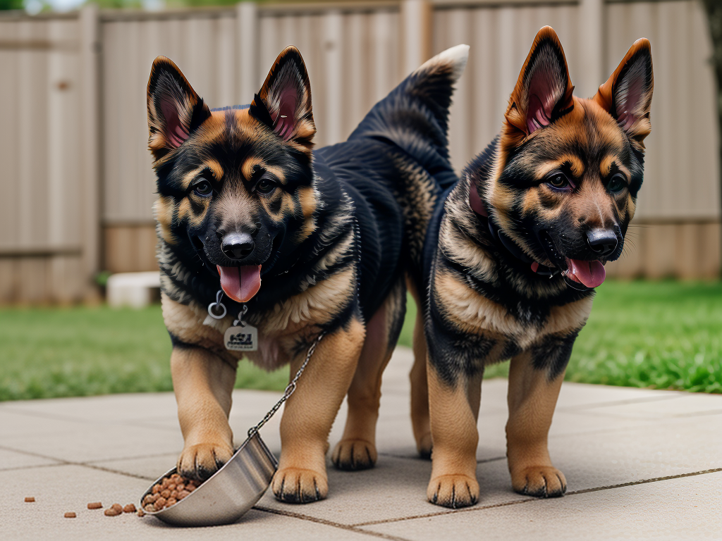 best dog food for german shepherd puppy