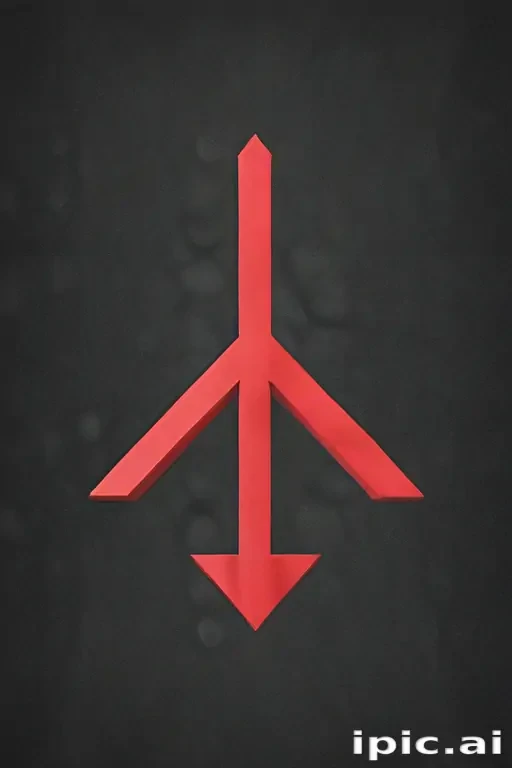 downward arrow