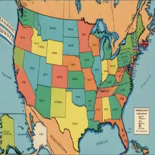 us states on a map