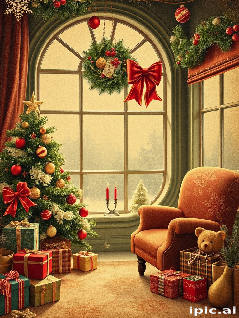 printable vintage christmas images
