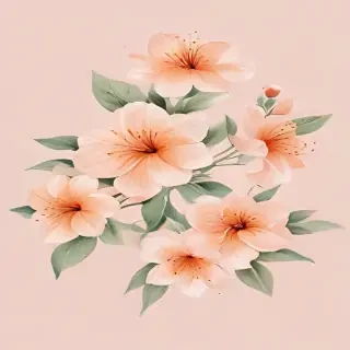 light peach background
