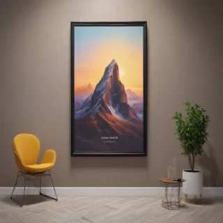 wall art mockup free