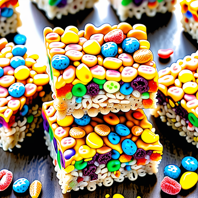 fruity pebbles rice crispy treats