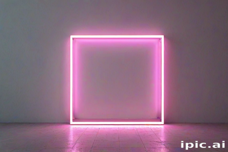 neon frame