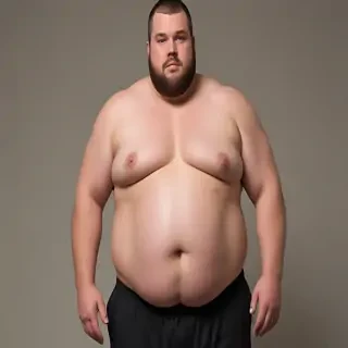 fat man black
